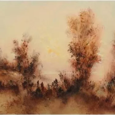 P08 - Soirée Automnale - 35 x 27 cm